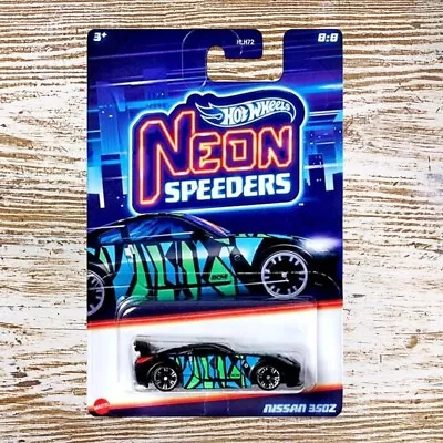 Buy 2024 Hot Wheels Neon Speeders Nissan 350Z Drift Black • 10.45£