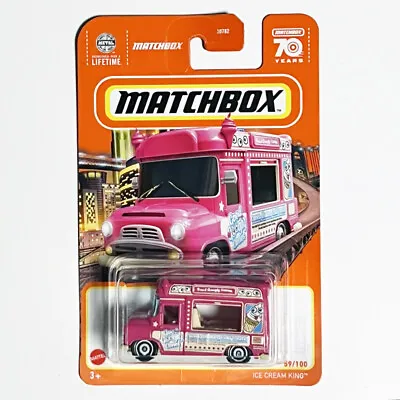 Buy Matchbox 70 Years Ice Cream King (Pink) • 4.42£