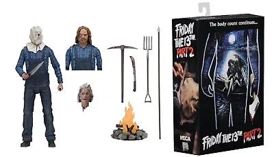 Buy NECA  Friday 13th Part 2 Ultimate Jason Voorhees 7  Scale Action Figure • 41.79£