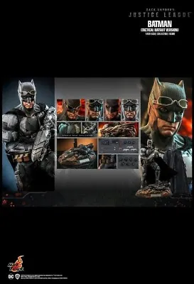 Buy New Hot Toys TMS085 Zack Snyder's Justice League 1/6 Batman Tactical Batsuit • 310£