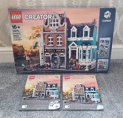 Buy 🔥 LEGO Creator Expert Bookshop 10270, 100% Complete With Instructions & Box • 184.99£