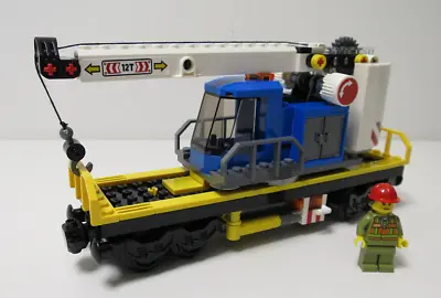 Buy (P7) LEGO Train City Railway Cran Truck 9V 12V RC Train 60198 With Ba New • 38.21£