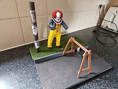 Buy Diorama For Neca Mezco Figures, It  Pennywise The Clown For 7  Figures Horror • 49.50£