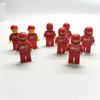 Buy LEGO 8  Ferrari Schumacher, Massa,Engineers,Pit Crew - Bundle/Job Lot Minifigues • 29.99£