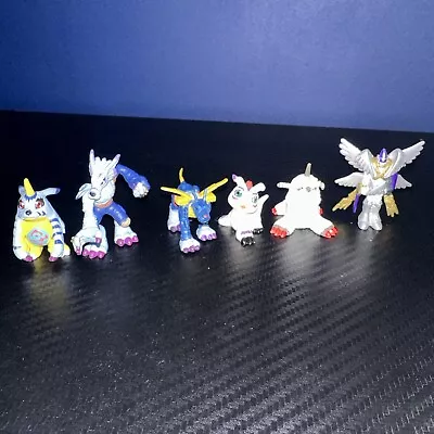 Buy Digimon Bandai Mini Figures Lot Gabumon MetalGarurumon Gomamon Vintage Rare • 29.99£