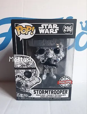Buy Funko Pop Star Wars Stormtrooper #296 Futura Art Series Special Edition • 19.99£