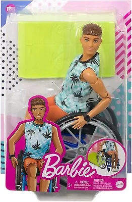 Buy Mattel Barbie Ken Doll With Wheelchair & Ramp Toys • 32.47£