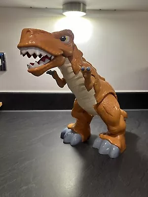 Buy 2011 Mattel Fisher Price Imaginext Mega T Rex Electronic Dinosaur Action Figure • 19.99£