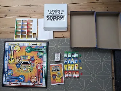 Buy Pokemon Sorry! Board Game. Hasbro Parker Brothers. Vintage 2000. Playable. • 10£