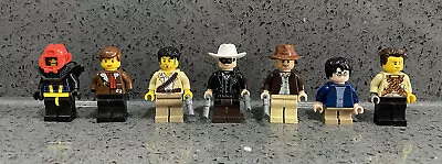 Buy LEGO Minifigure Bundle X7: Indiana Jones, Lone Ranger, Harry Potter. Good Con ✔️ • 18.99£