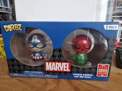 Buy Funko - Dorbz - Marvel - Captain America / Red Skull (2pack) NEW • 7.50£