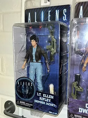 Buy Aliens - LT. Ellen Ripley (Bomber Jacket) Action Figure - NECA / 2017 Brand New. • 140£
