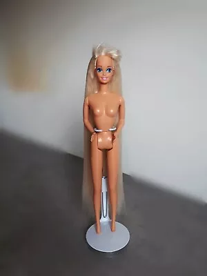Buy 1992 Barbie Totally Hair Ultra Hair Blonde Doll #1112 90's RARE Vintage  • 51.37£