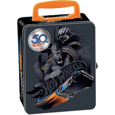 Buy Theo Klein 2881 Hot Wheels Storage Case I Metal Suitcase For Up To 50 Cars I I 3 • 38.99£