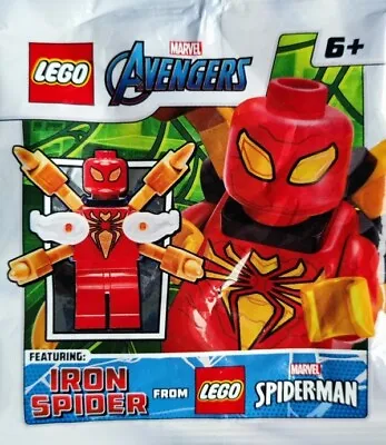 Buy LEGO Super Heroes Foil Bag 242108 Iron Spider - SH692 • 9.95£