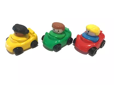 Buy Vintage Fisher Price Little People Figures & Cars • 15£