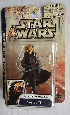Buy Star Wars Clone Wars - Army Of The Republic Saesee Tiin Action Figure • 8.50£