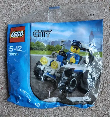 Buy LEGO CITY: Police ATV 30228 Polybag New Sealed • 4£
