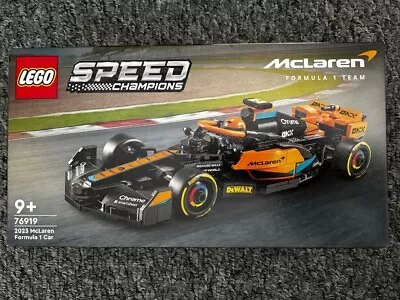 Buy Lego 76919 - Speed Champions - 2023 McLaren Formula 1 Car (New) • 18.99£