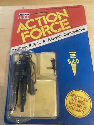 Buy Vintage Palitoy Action Force SAS Attack Trooper Figure [carded] Gi Joe MOC • 45£
