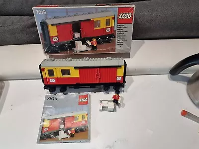 Buy TOP: LEGO 7819 Postcar With Ball And Cardboard Postcard Wagon Box Instr. /7815 7740 • 152.56£