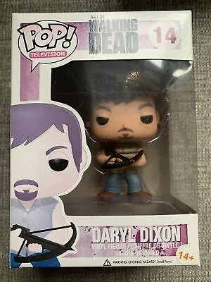 Buy The Walking Dead Daryl Dixon Funko Pop! Vinyl Figure #14 Vaulted Damaged Box • 17.95£