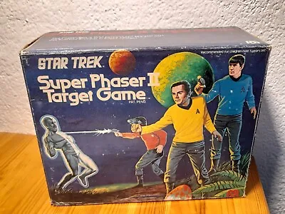 Buy Vintage STAR TREK: Super Phaser II 2 Target Game By Mego • 113.26£
