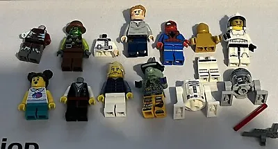 Buy Lego Mini Figures - Mixed Bundle Star Wars, Spiderman Joblot • 4£