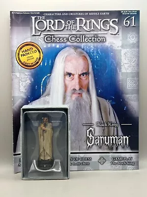 Buy Eaglemoss Lord Of The Rings Chess Collection Saruman Issue 61 With Magazine • 35£