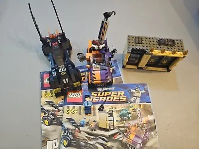 Lego 6864 DC Batman Batmobile And The Two Face Chase. Missing Pieces