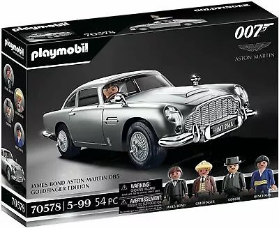 Buy James Bond Aston Martin DB5 Goldfinger Edition 70578 Car Playset Toy Playmobil  • 54.90£