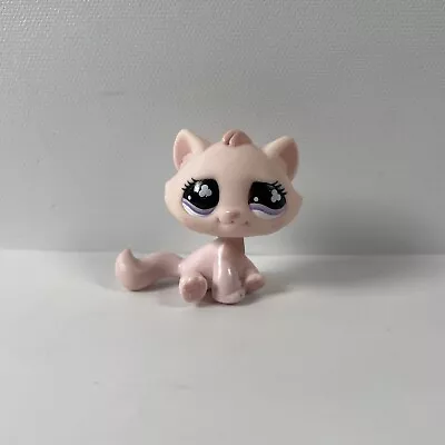 Buy Littlest Pet Shop #606 Toy | Pink Freckles Tabby Cat | Official Hasbro • 9.99£