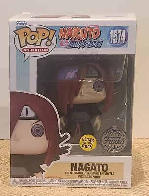 Buy Funko Pop - Naruto Shippuden - Nagato Glow In The Dark Edition Boxed #1574 • 20£