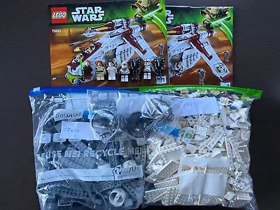 Buy Lego Star Wars Republic Gunship 75021 100% Complete With Instructions And Figs • 275£