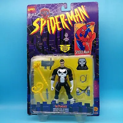 Buy Marvel Spider-man Series The Punisher Toy Biz W/ Immobilizing Arsenal Figure • 72.61£
