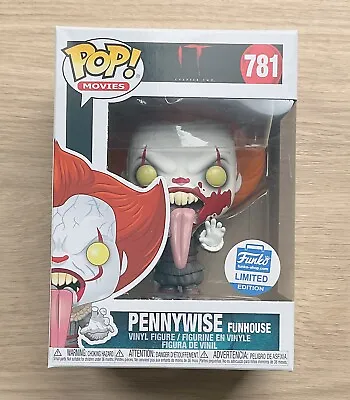 Buy Funko Pop IT Chapter 2 Pennywise Funhouse Bloody #781 + Free Protector • 34.99£
