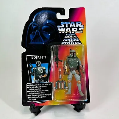 Buy Kenner 1996 Star Wars Power Of The Force Boba Fett Red Card Tri Logo - NEW • 23.99£