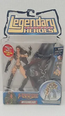 Buy Legendary Comic Book Heroes Witchblade Pitt Series BAF Toy Action Figure Toybiz • 79.99£