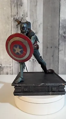 Buy WHAT IF…? Marvel Zombie Captain America Statue Figure (Iron Studios) New 1/10 • 104.52£