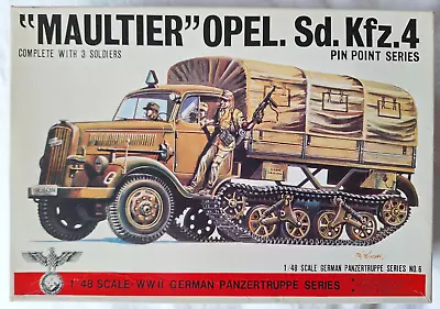Buy Bandai 1:48th Scale German Sd. Kfz.4 Opel  Maultier . Pin Point Series Unstarted • 45.99£