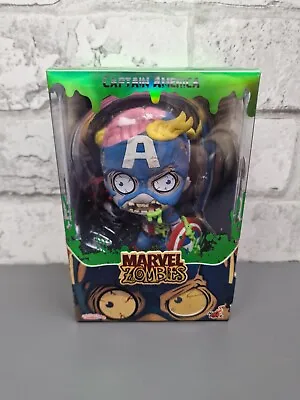 Buy Marvel Zombies Captain America COSB818 Bobble-Head Collectible Cosbaby Hot Toy • 27.95£