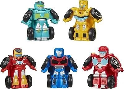 Buy Transformers Playskool Heroes Rescue Bots Academy Mini Bot Racers - Gift Set • 29.99£