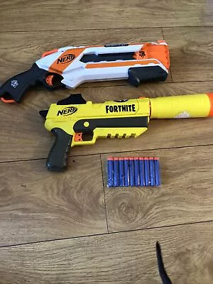 Buy NERF Fortnite SP-L Blaster Detachable Barrel Toy Gun &  Rough Cut 10  New Darts • 11£