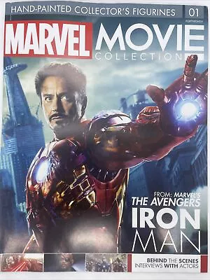 Buy Eagle Moss Marvel Movie Collection Number One Iron Man Magazine Only • 2.99£