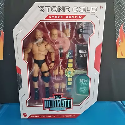 Buy Stone Cold Steve Austin - Ultimate Edition-New Boxed WWE Mattel Wrestling Figure • 65£