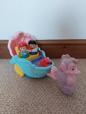 Buy Fisher Price Little People The Little Mermaid Musical Carriage Toy Set Disney • 13.50£