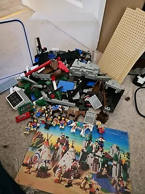 Buy Lego 6766 And 6765 Western Village Incomplete Set Includes Manual For 6766 • 74£