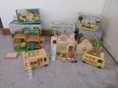 Buy Job Lot Boxed Sylvanian Families Toys From Nursery Baby Themed Sets Christmas • 79.99£