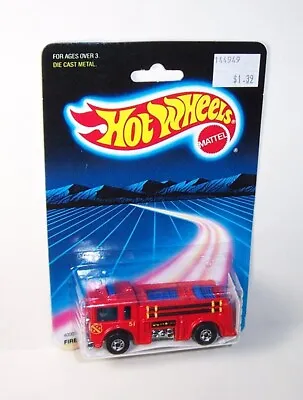 Buy HOT WHEELS Mattel Vintage BW Blackwall FIRE EATER Fire Engine RED - MOC • 9.99£