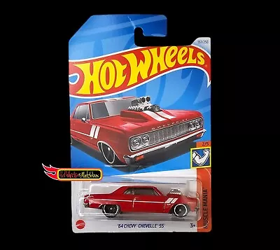 Buy Hot Wheels '64 CHEVY CHEVELLE SS MUSCLE MANIA H CASE 2024 • 2.99£